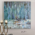 Furniture Rewards - Uttermost Blue Waterfall Painting